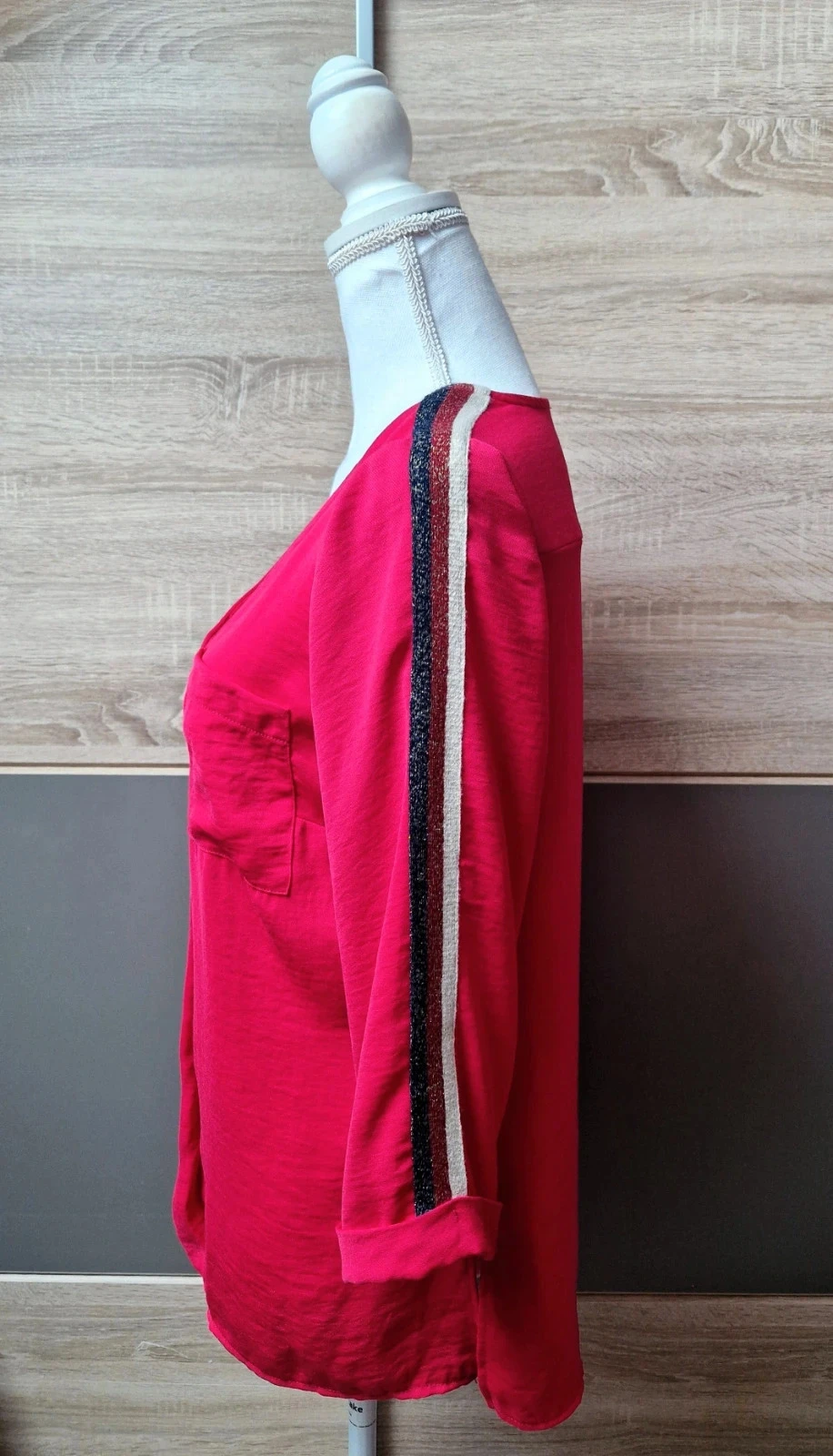 3/4 sleeve blouse – photo 3